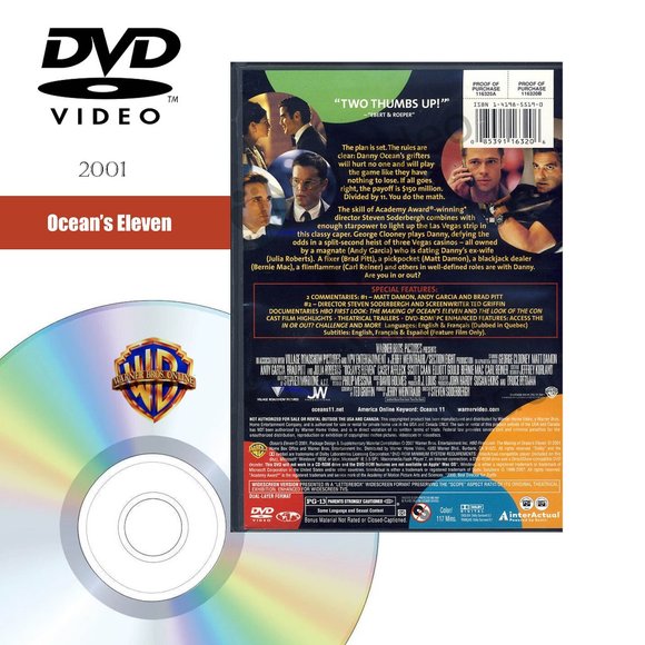 DVD: Ocean's Trilogy: Ocean's Eleven; Ocean's Twelve; Ocean's Thirteen - Picture 3 of 7